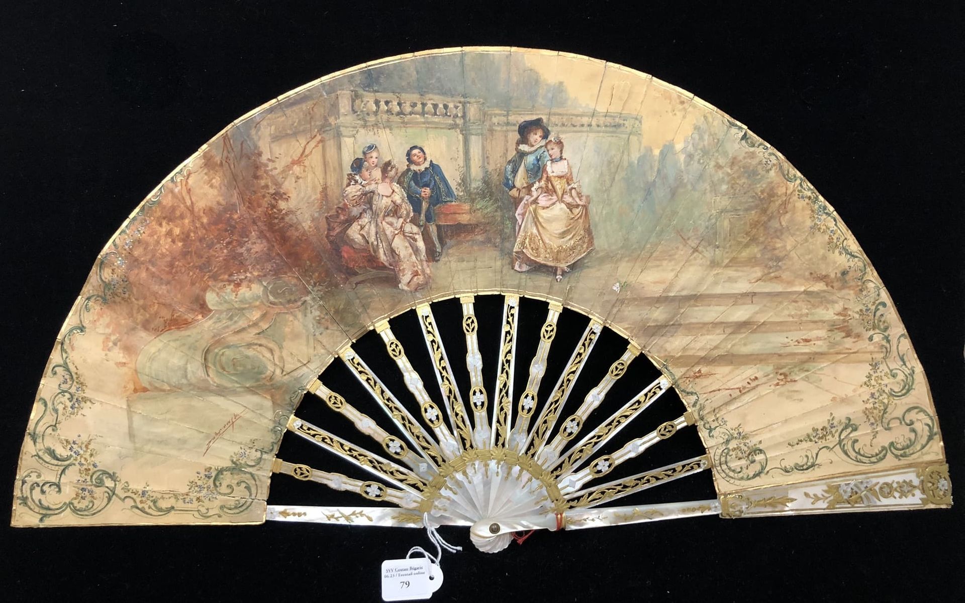 Null Zaborowska, The Dance, Europe, ca. 1890-1900
Folded fan, the double sheet i&hellip;