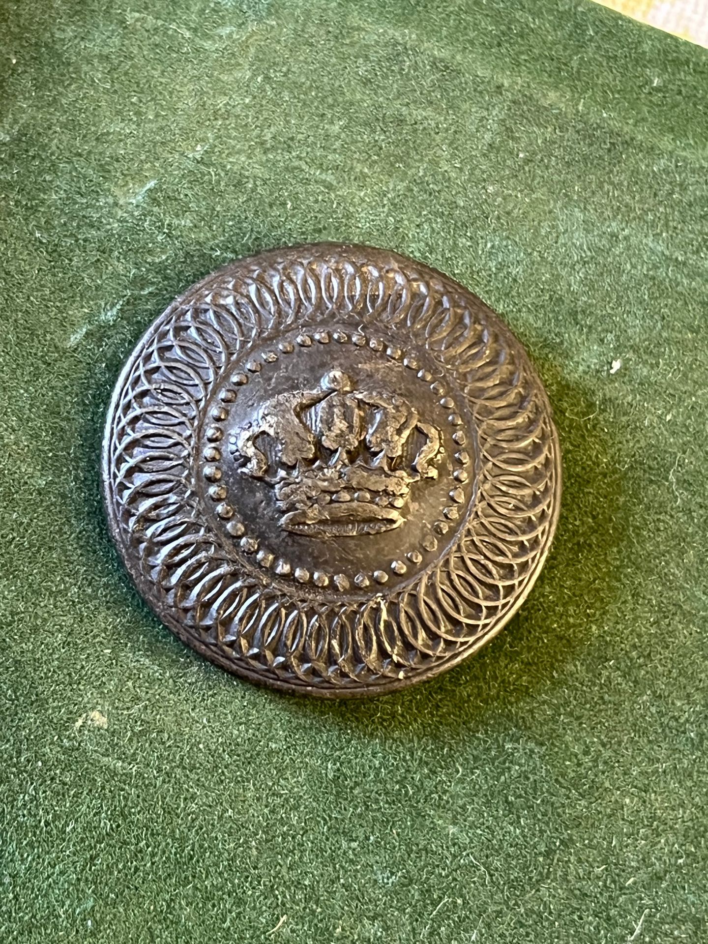 Null Button of dress of the crew of S.A.R. The Count of Artois (1775-1789)