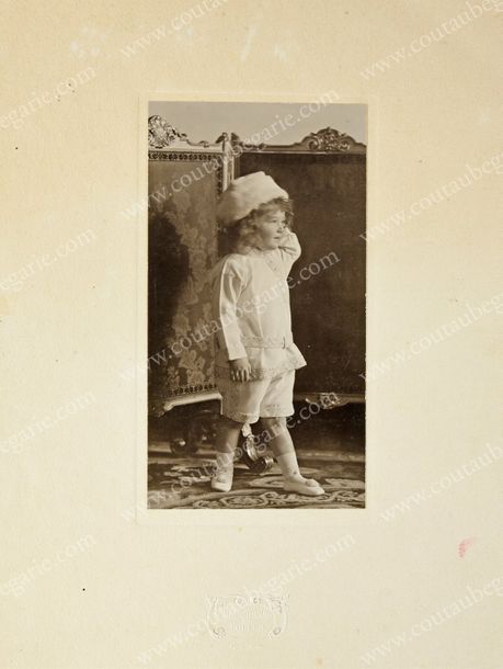 Null ALEXIS NICOLAÏÉVITCH, grand-duc héritier de Russie (1904-1918).
Grand portr&hellip;