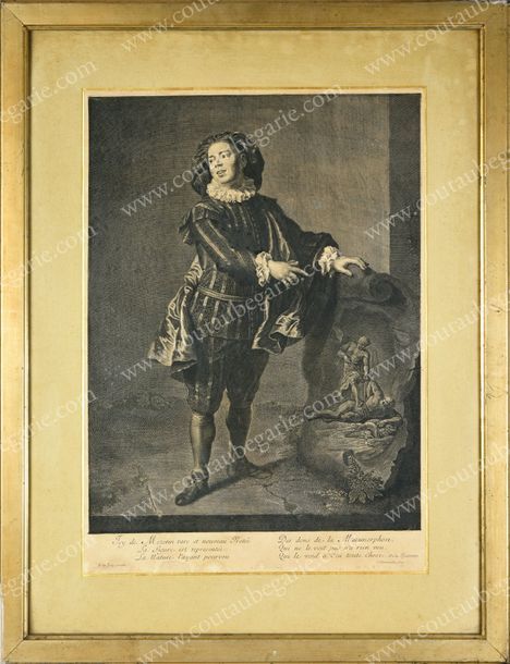 École FRANÇAISE du XVIIIe siècle Mezzetin l'Arlequin de la commedia dell'arte.
G&hellip;