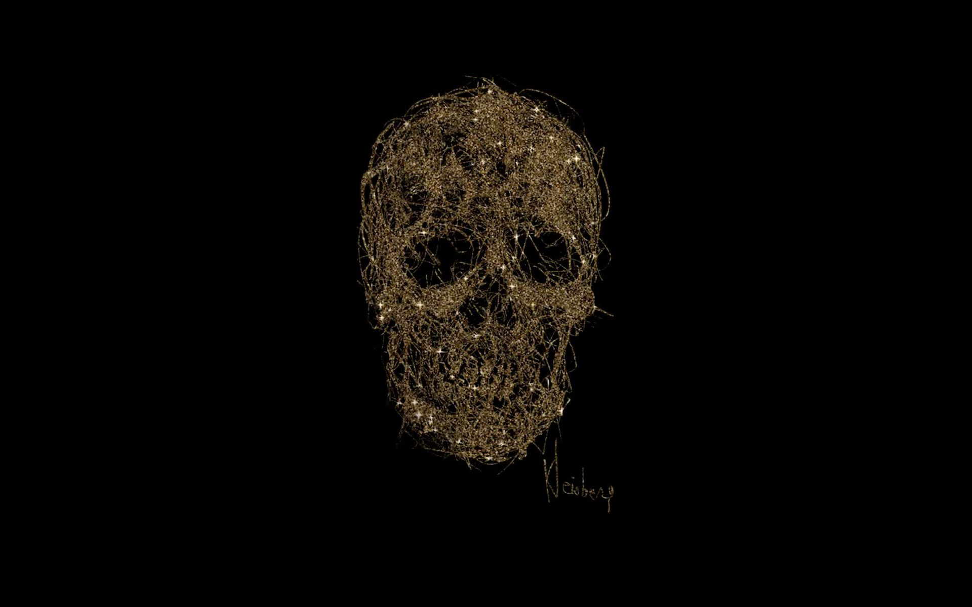 Jérémy KLEINBERG - Collectibles 003/100 « GOLD SKULL » Edition plexiglass Vidéo &hellip;