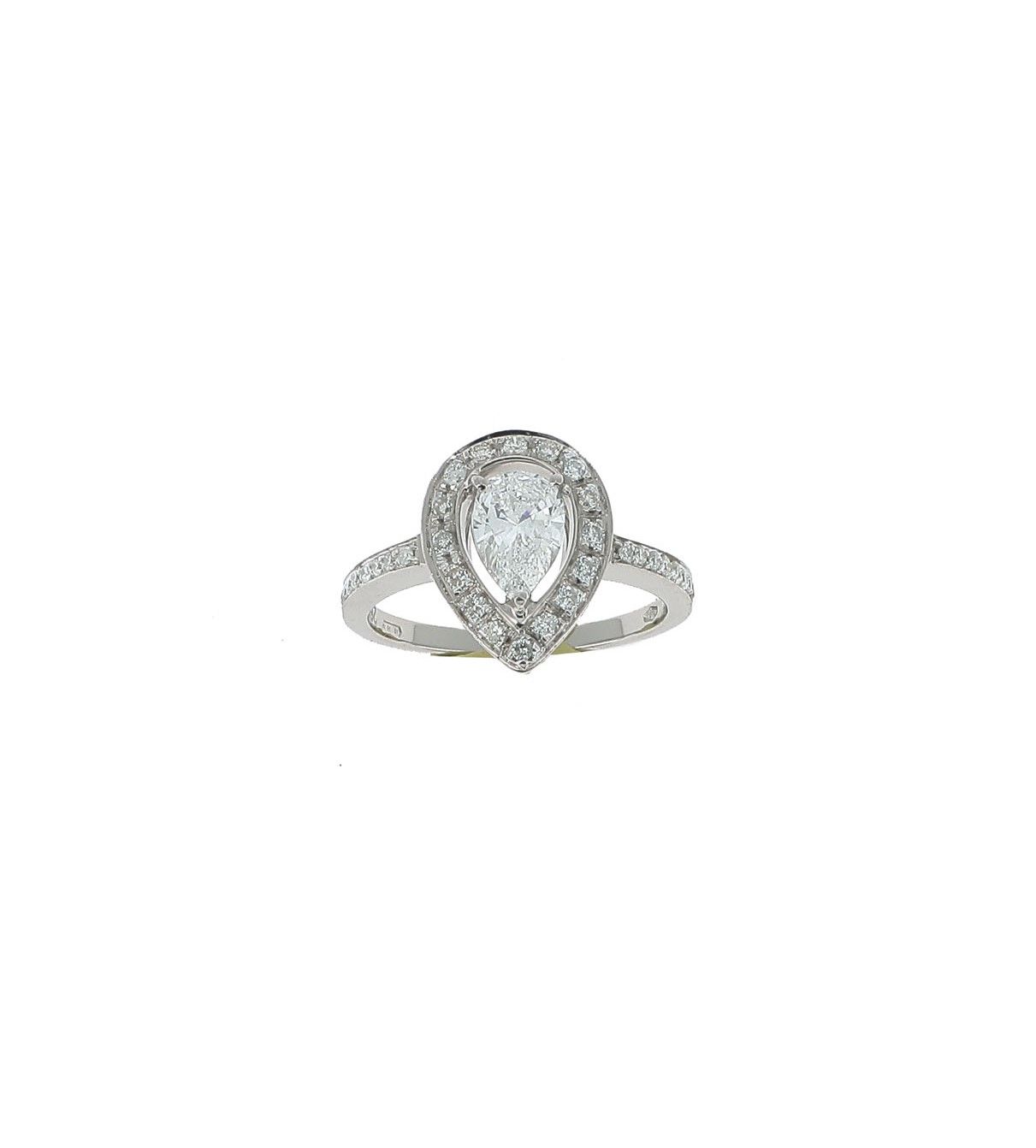 Null GOUTTE RING

A white gold ring set with a pear shaped diamond weighing 0.60&hellip;