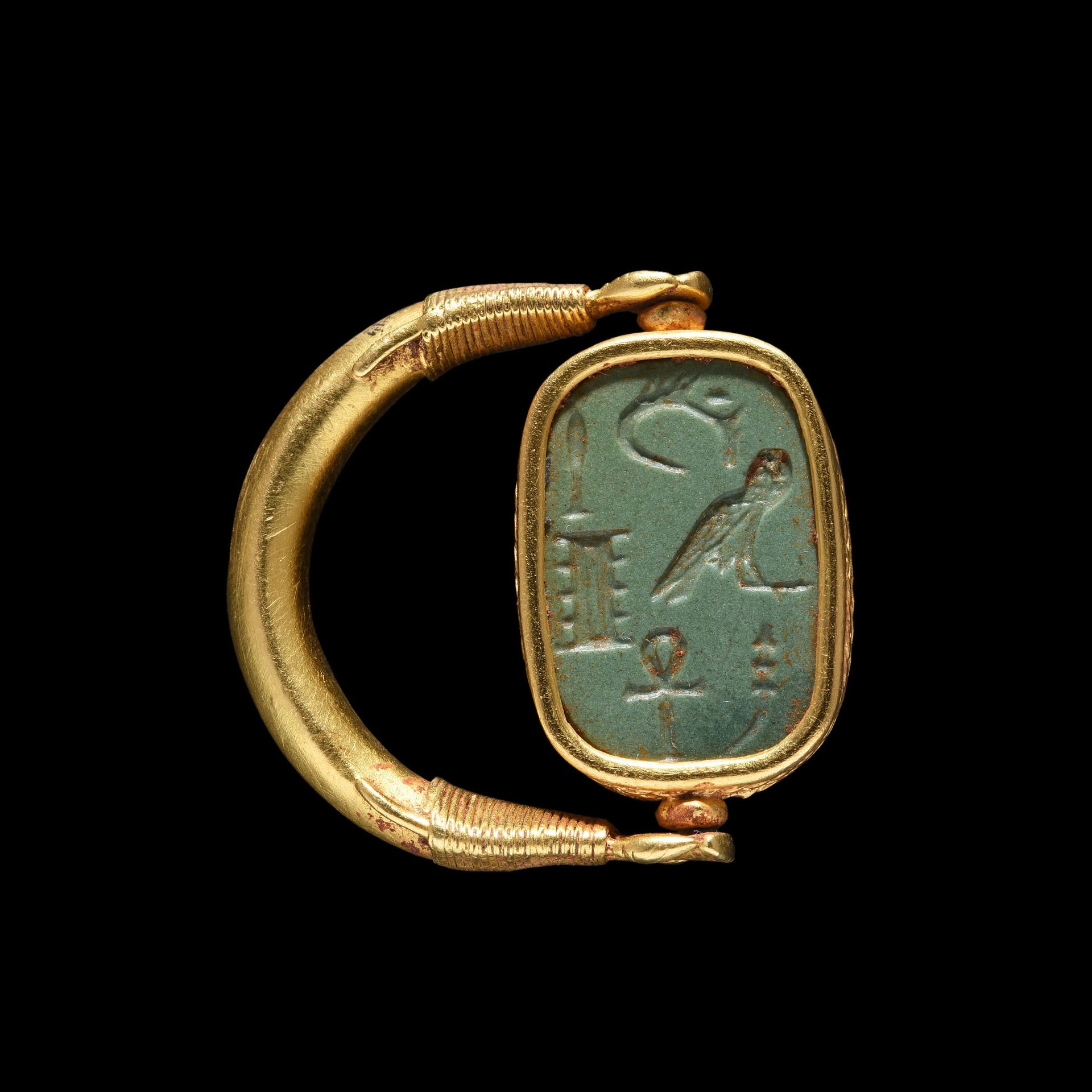 Null BAGUE-SCEAU

Art egypto-phénicien, période saïte, 664-525 av. J.-C.

Or et &hellip;