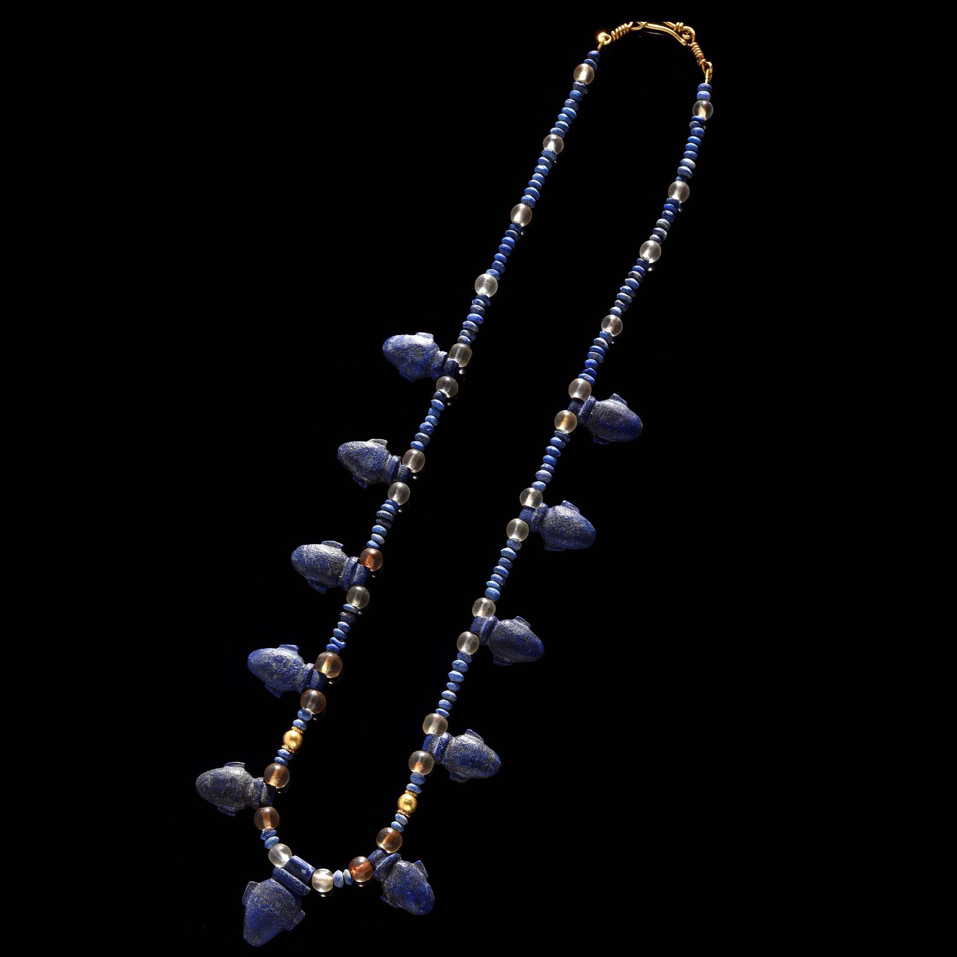 Null NECKLACE

Egypt, New Kingdom and later.

Reconstituted, and composed of gla&hellip;