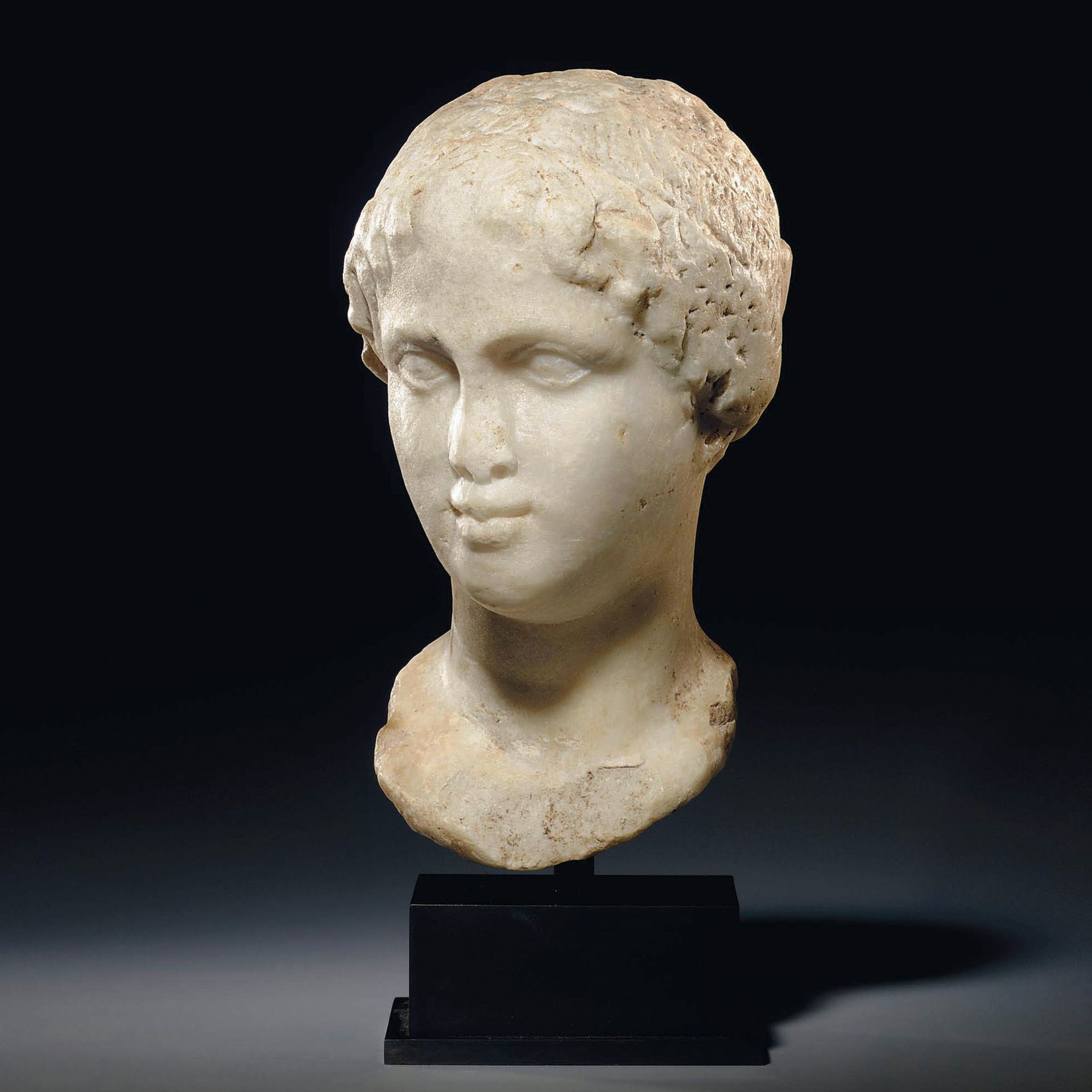 Null PRESUMED PORTRAIT OF CLEOPATRA VII

Ptolemaic Greek art, c. 1st c. BC 

Whi&hellip;