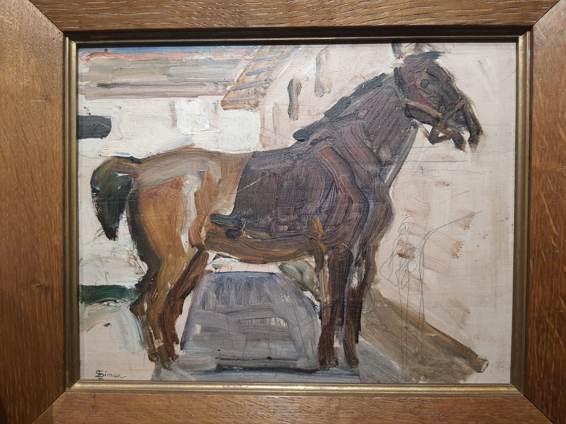 Null Lucien SIMON (1861 - 1945)

Etude de cheval 

Huile et crayon sur panneau

&hellip;