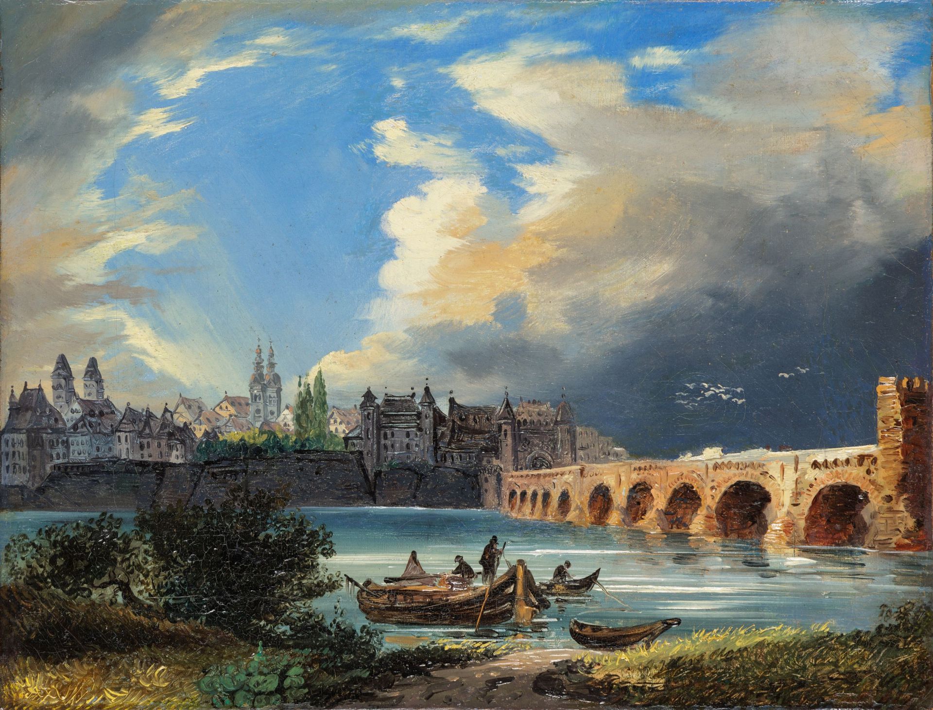 Null EARLY 19TH CENTURY EUROPEAN SCHOOL
View of the German city of Dresden
Oil o&hellip;