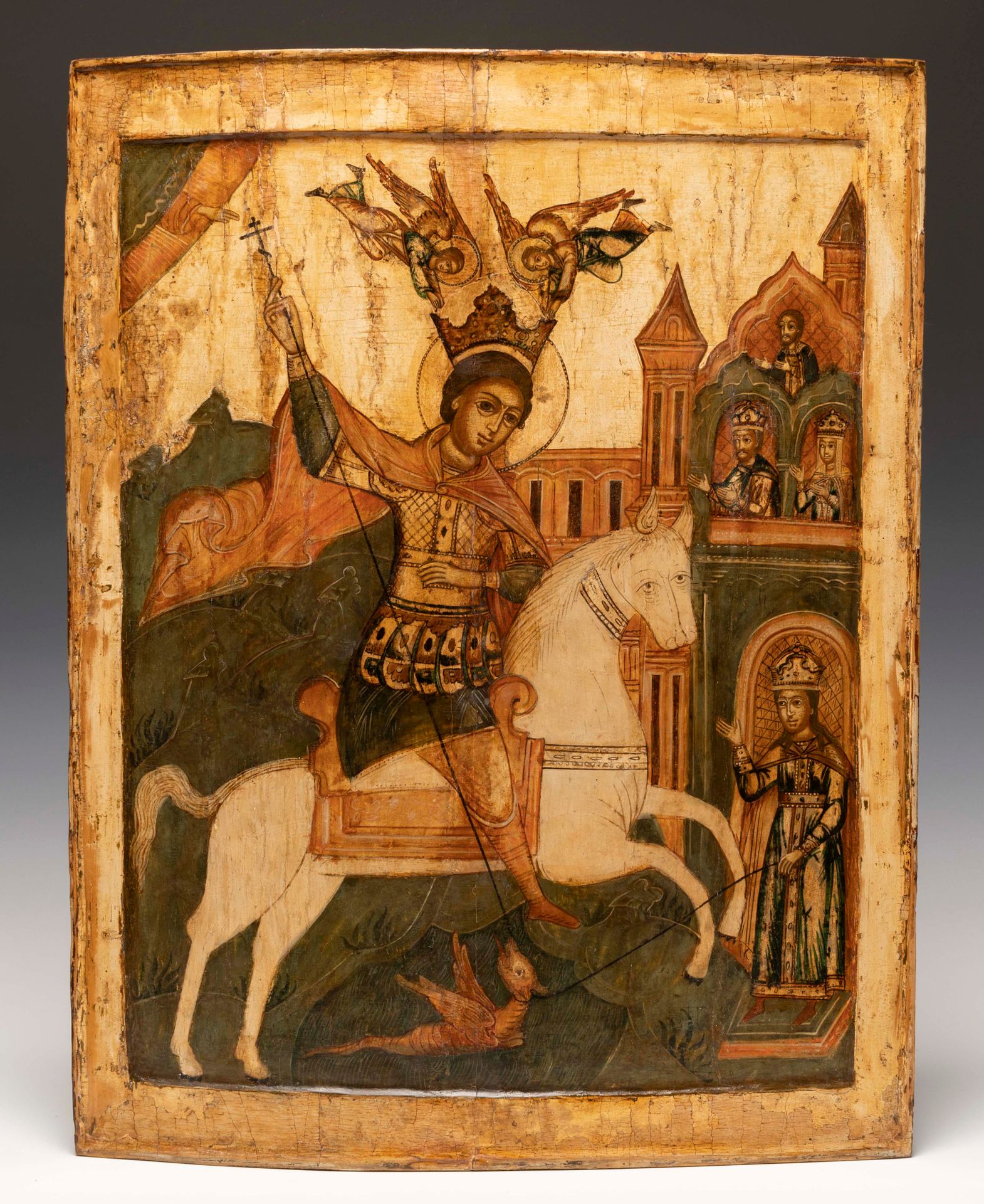 Null Icono del norte de Rusia, siglo XVIII.


"San Jorge luchando contra el drag&hellip;