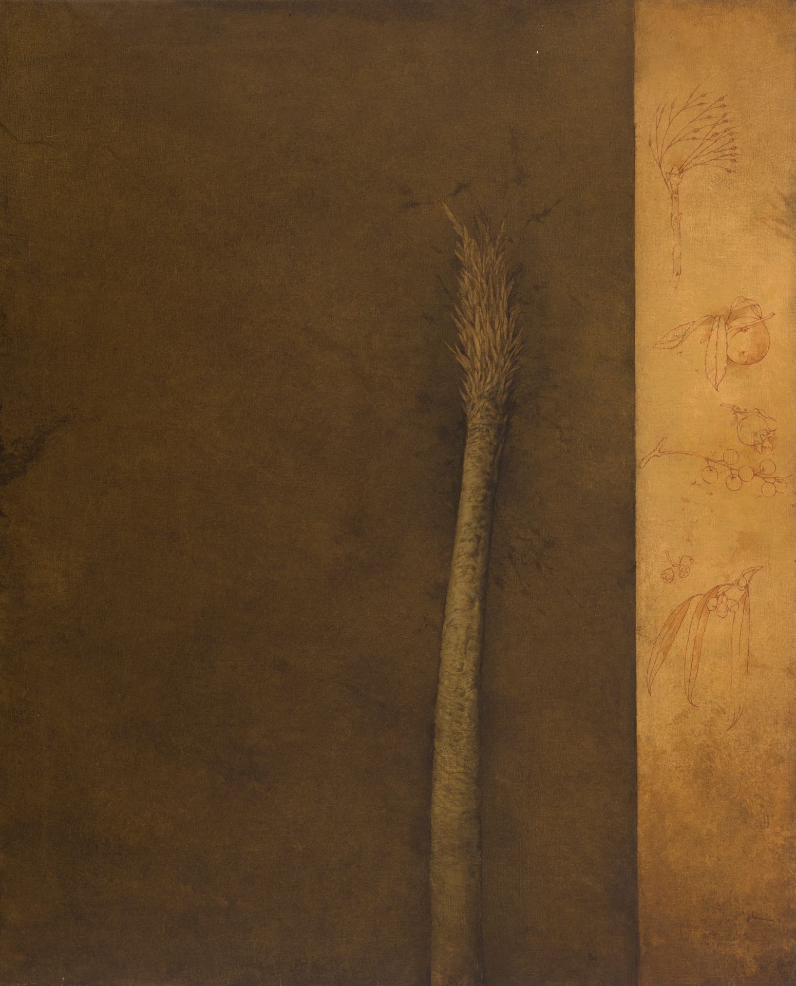 Null JOSÉ HERNÁNDEZ MUÑOZ（摩洛哥丹吉尔，1944-马拉加，2013）。

"西洋镜"，1990年。

布面油画。

呈现出LEVY画廊&hellip;