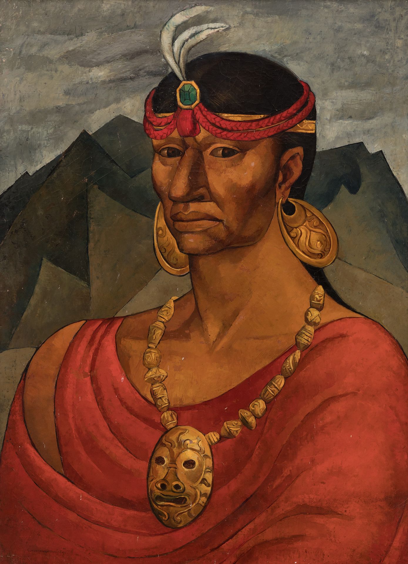 OSWALDO GUAYASAMÍN (Quito, Ecuador, 1919 - Baltimore, USA, 1999). OSWALDO GUAYAS&hellip;