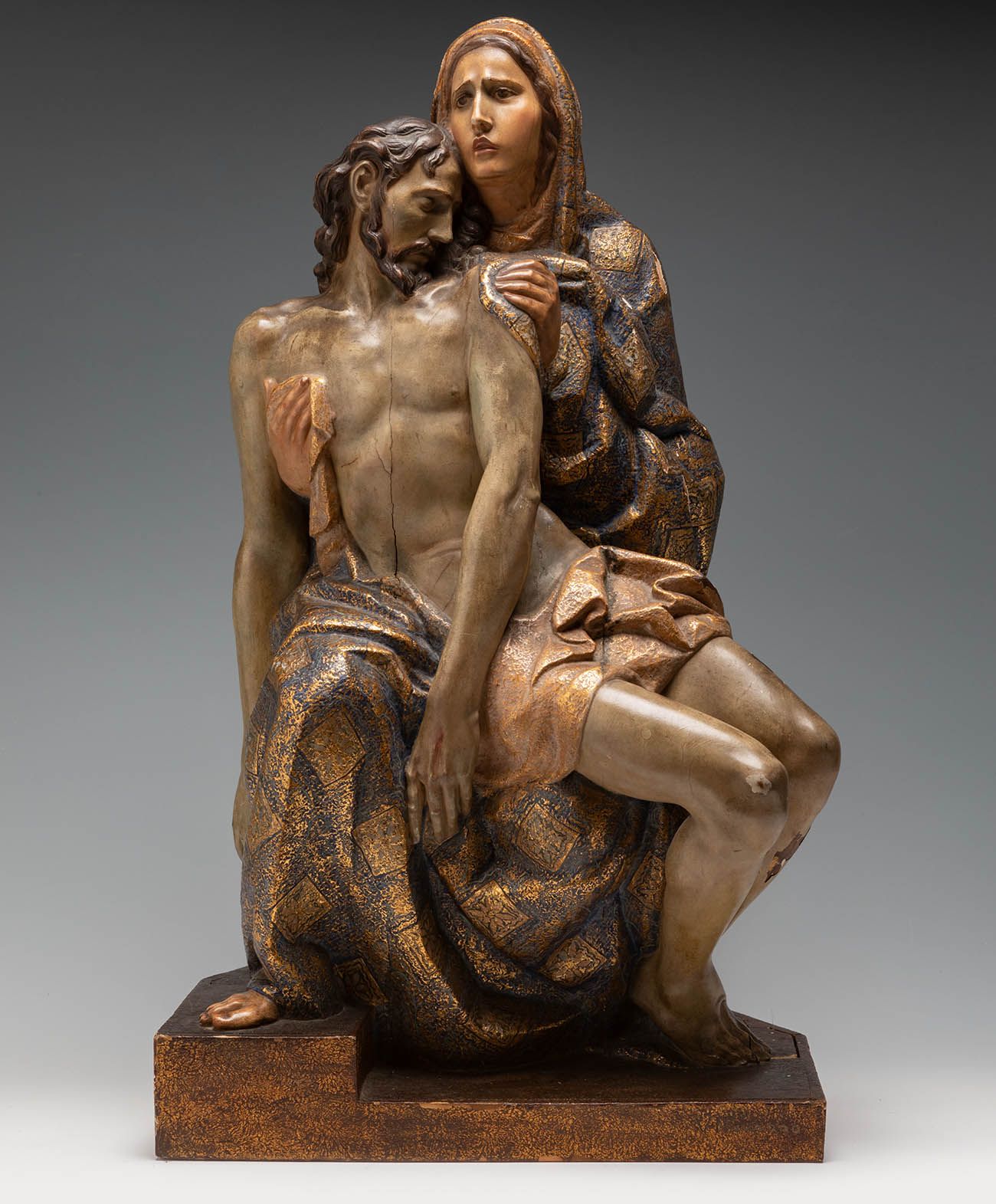 Null VICENTE NAVARRO ROMERO (Valence, 1888 - Barcelone, 1978).

"Pietà".

Sculpt&hellip;