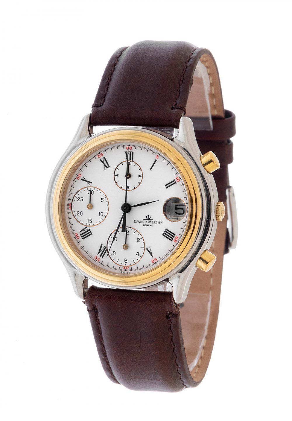 BAUME & MERCIER Chronographe Baumatic watch, ref. 6103, for men/Unisex. Montre B&hellip;