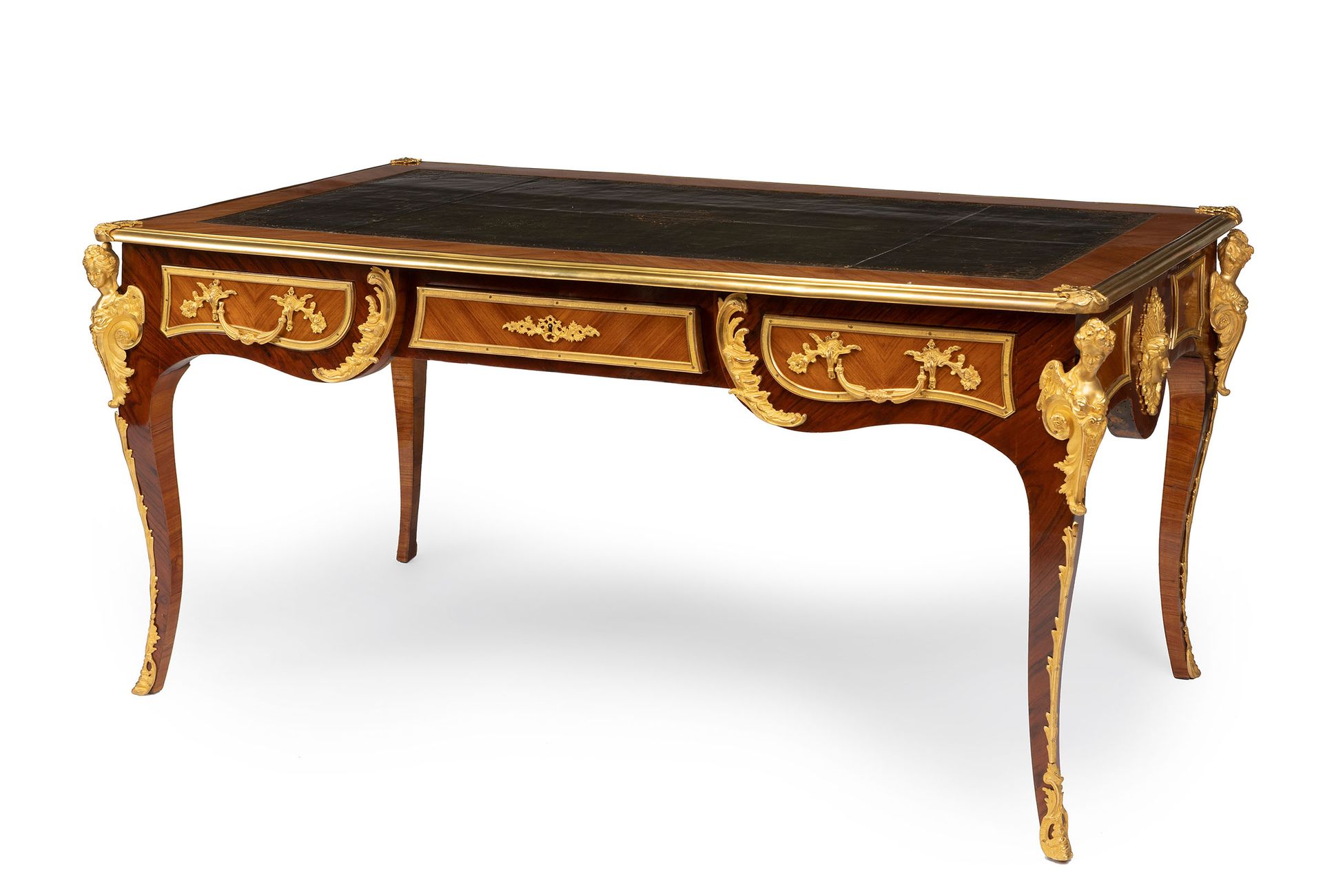 Regency style writing table, ca. 1880. After models by CHARLES CRESSENT (Amiens,&hellip;
