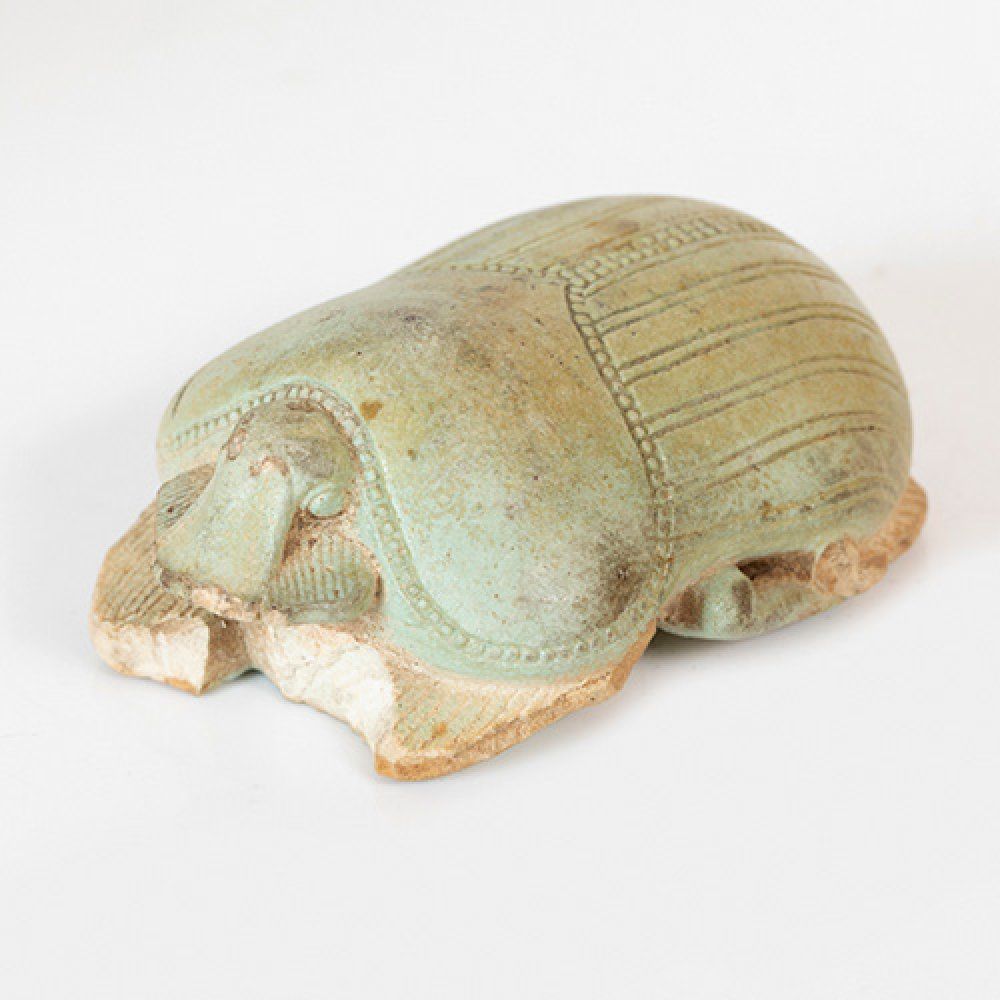 Scarab, Ancient Egyptian culture. Late Antiquity, 664 - 323 BC. Scarabée, cultur&hellip;