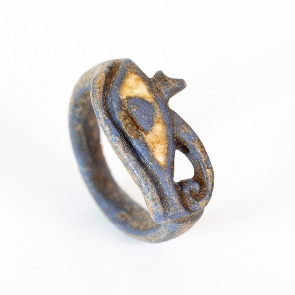 Ring with udjad. Culture Ancient Egypt, New Empire period, 18th - 20th Dynasty, &hellip;