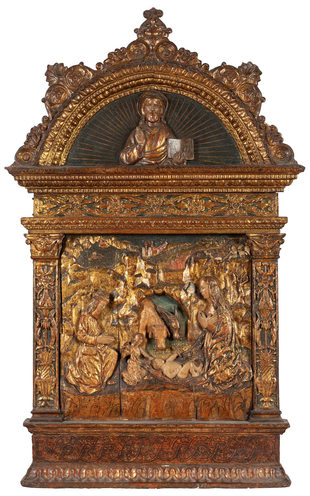 Null Retable. Renaissance. Italie, première moitié du XVIe siècle.
"Nativité".
B&hellip;