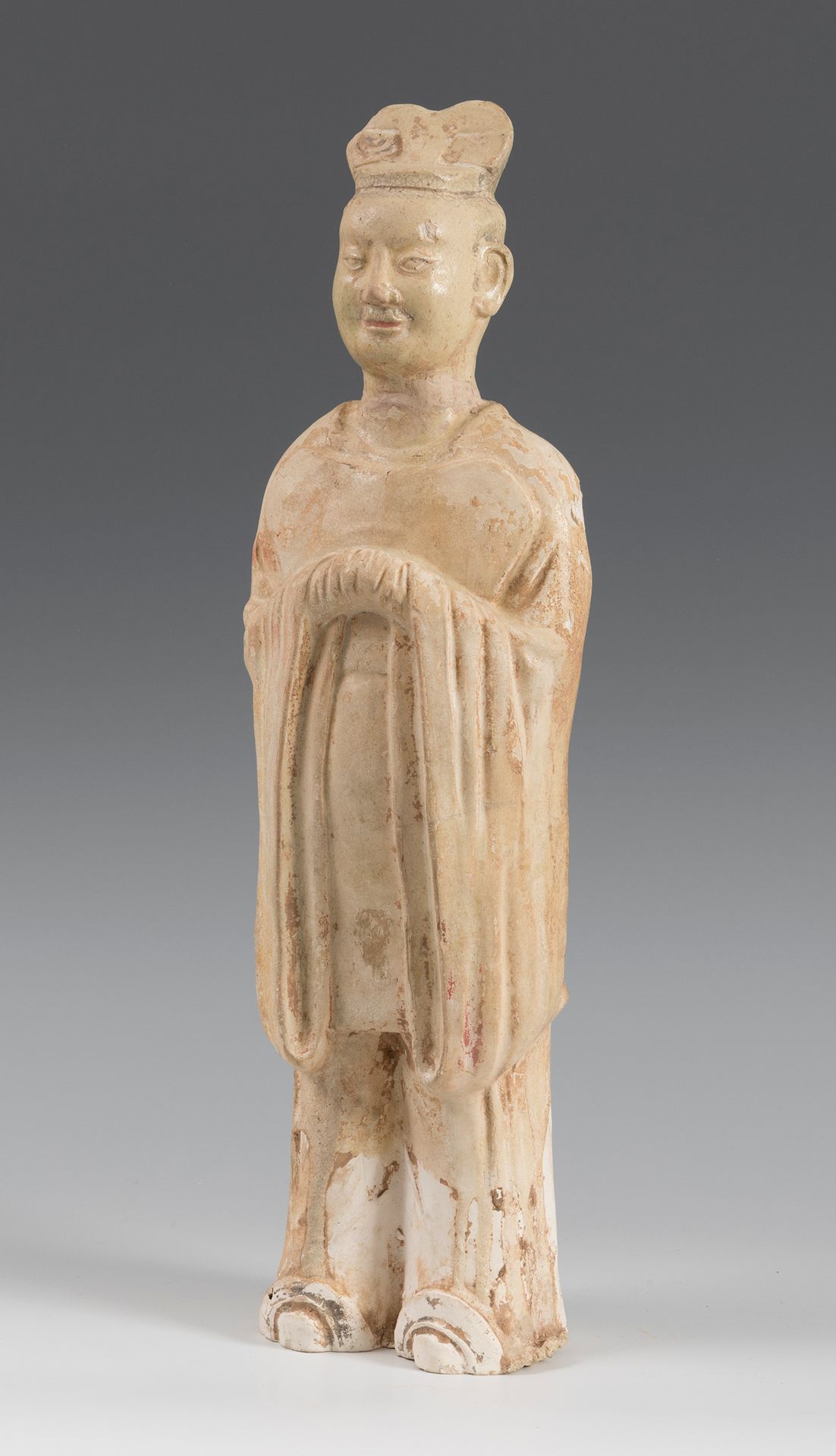 Null High dignitary. China, Ming Dynasty (1368-1644) 17th century.
Terracotta.
S&hellip;