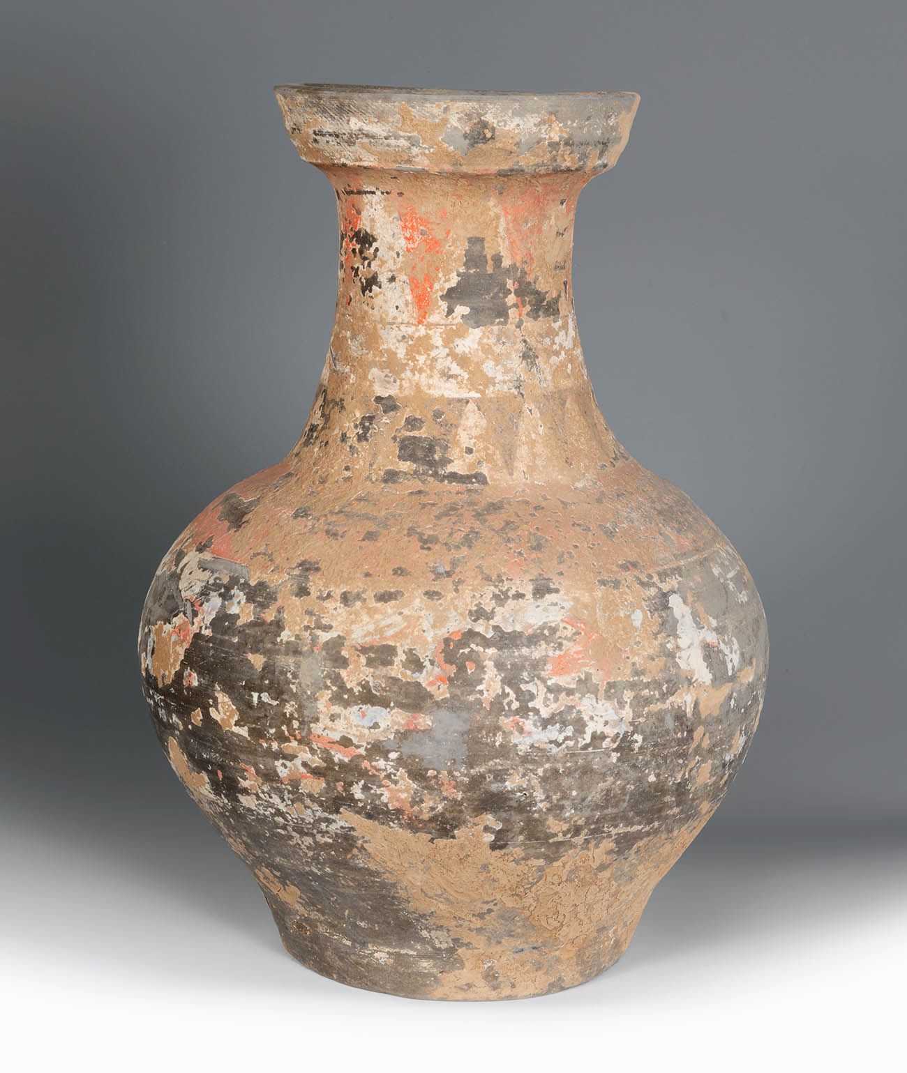 Null Vessel. China, Han Dynasty, 206 BC-AD 220.
Polychrome terracotta.
Size: 39 &hellip;