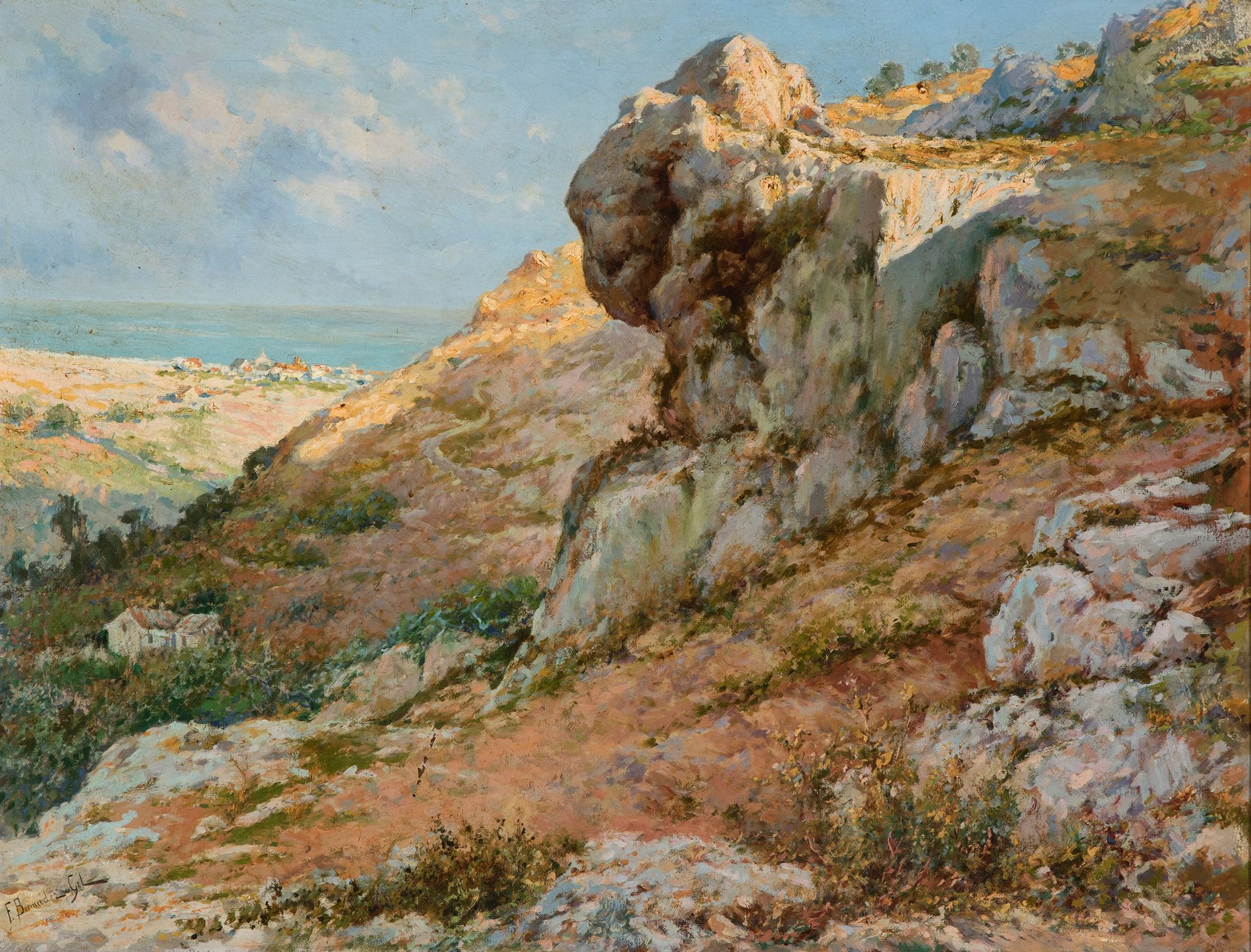 Null FEDERICO BERMÚDEZ GIL (Malaga, 1865-1957).
"Tajo de Miraflores (Torremolino&hellip;