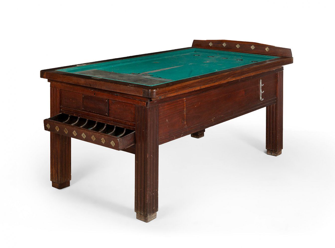 Russian billiard table. Art Deco, ca.1925. Table de billard russe. Art déco, ver&hellip;