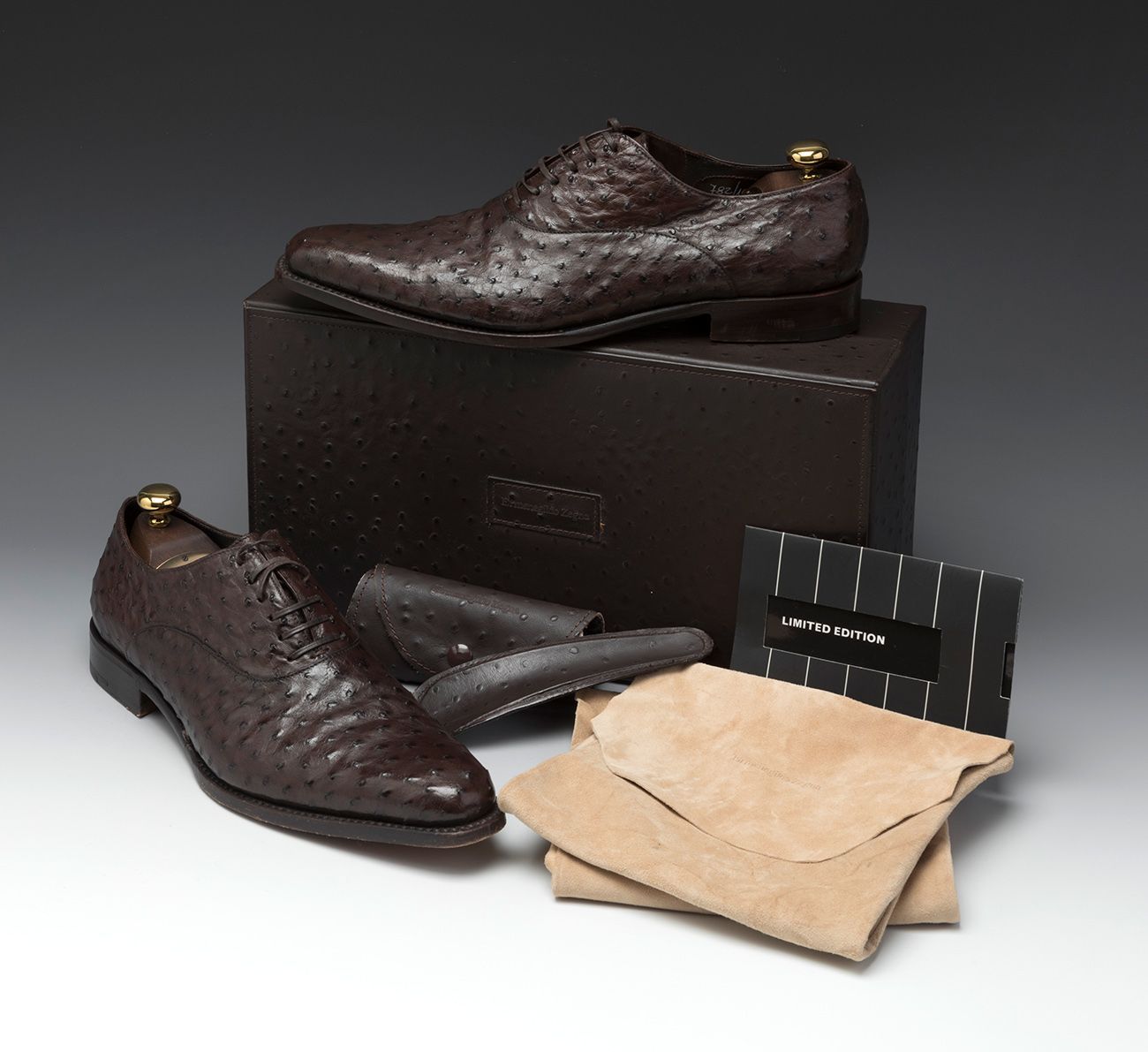ERMENEGILDO ZEGNA. Limited edition dress shoes, exempla…