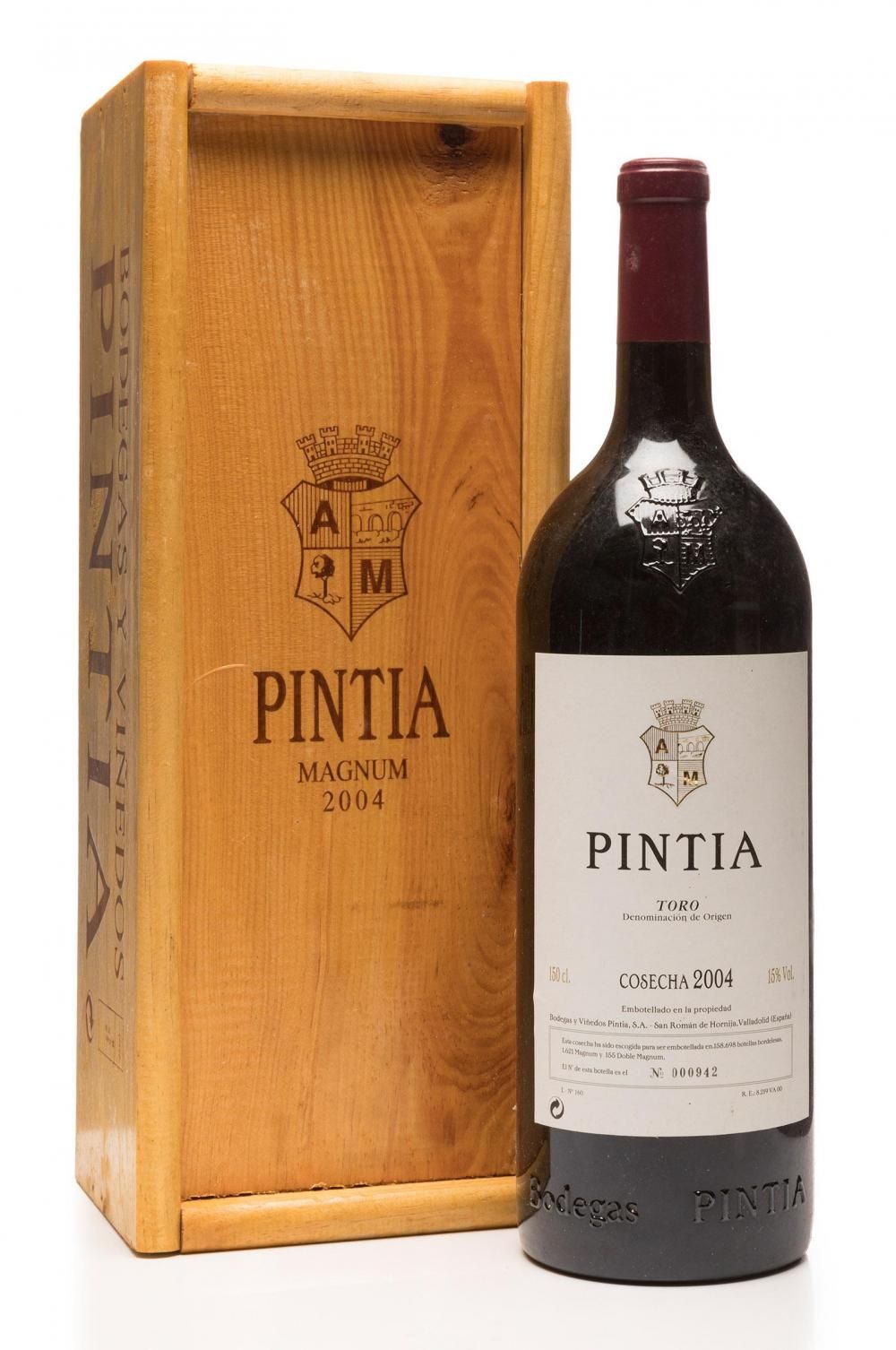 Null 1 bouteille de Pintia de Vega Sicilia Magnum, 2004. Toro. Espagne.
Vin roug&hellip;