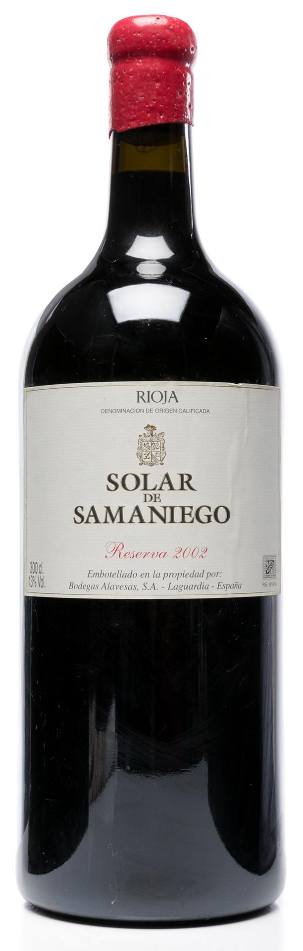 Null 1 bouteille de Solar de Samaniego, Reserva Double Magnum, 2002. Rioja, Espa&hellip;