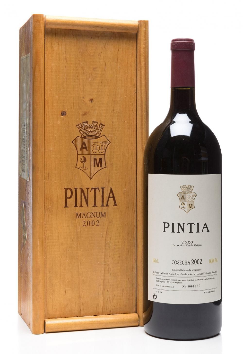Null 1 bouteille de Pinia de Vega Sicilia Magnum, 2002. Toro. Espagne.
Vin rouge&hellip;