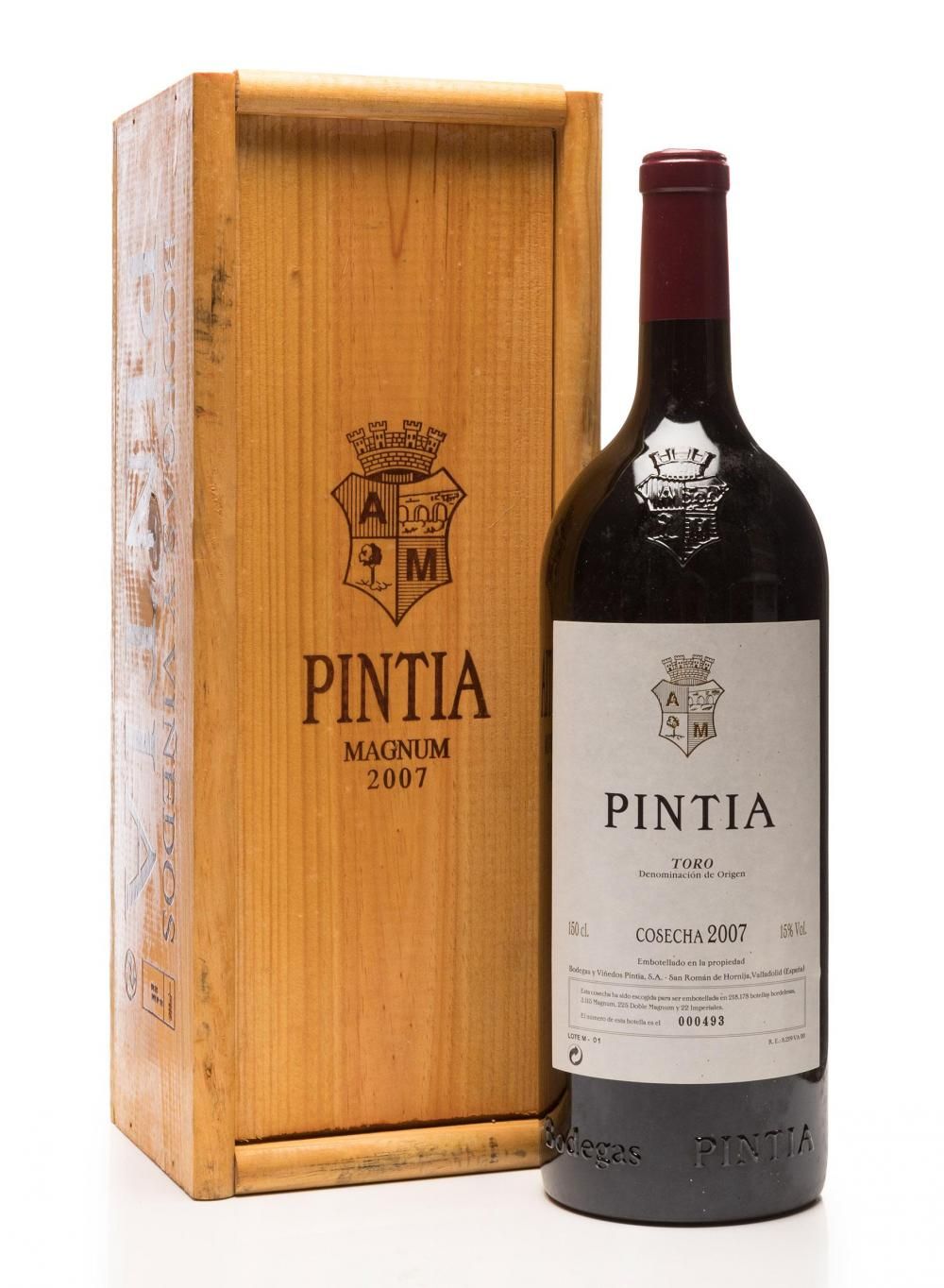 Null 1 bouteille de Pintia de Vega Sicilia, 2007. Magnum. Toro. Espagne.
Vin rou&hellip;
