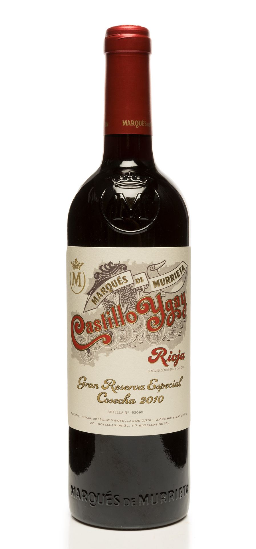 Null 1 bouteille de Castillo Ygay, spécial Gran Reserva, 2010. Rioja, Espagne.
V&hellip;