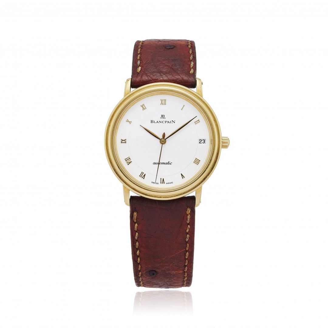Null BLANCPAIN VILLERET "JB 1735" AUTOMATIC GOLD, 1990s Case: No 1699, two-piece&hellip;