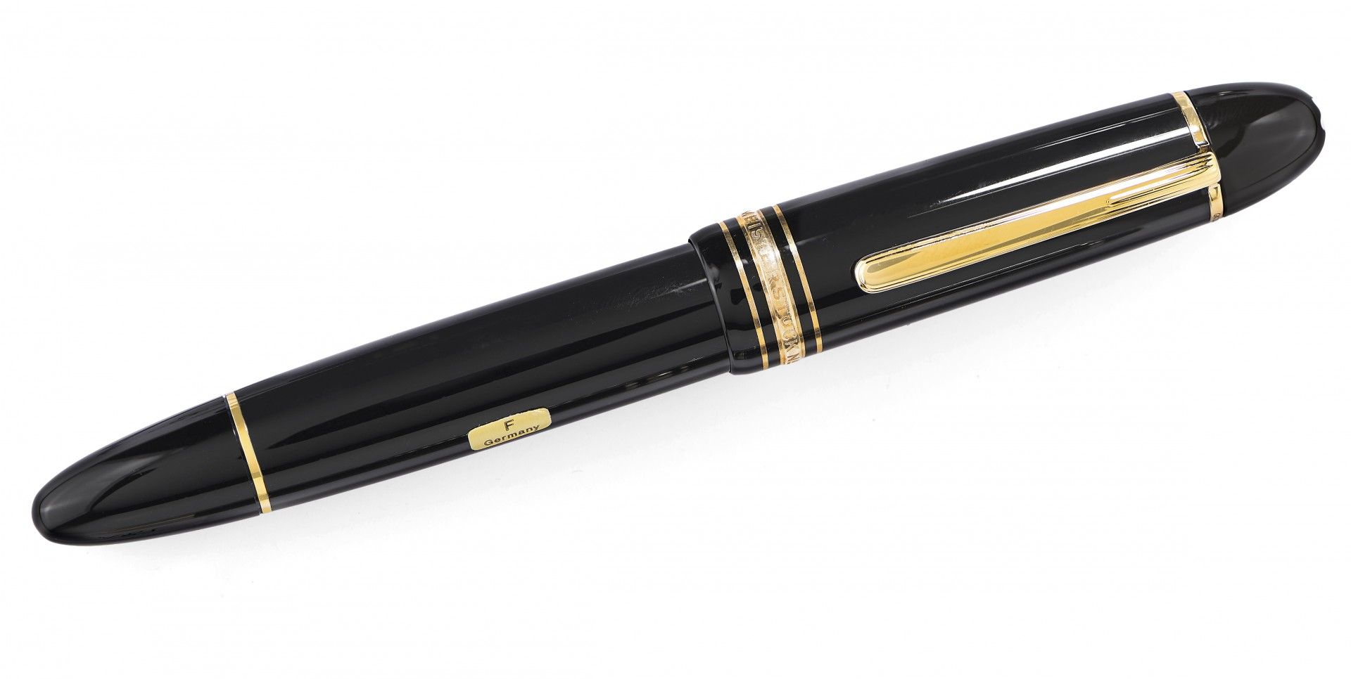 Null MONTBLANC FOUNTAIN PEN MEISTERSTUCK 149 CALLIGRAPHY Fountain pen in black r&hellip;