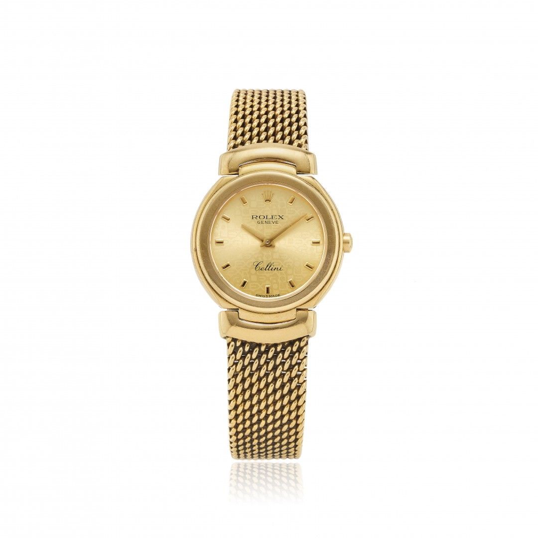 Null ROLEX CELLINI REF. 6621 IN GOLD WITH WARRANTY, SOLD IN 1992 Case: signed, n&hellip;