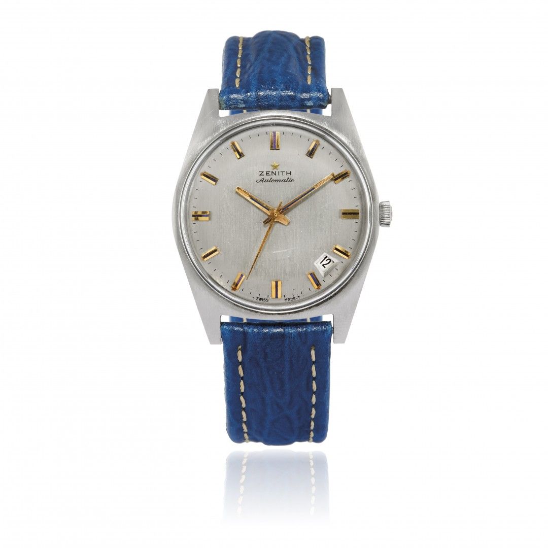 Null ZENITH AUTOMATIC "STELLINA", 70S Case: signed, n. 224D737, two-body in stai&hellip;