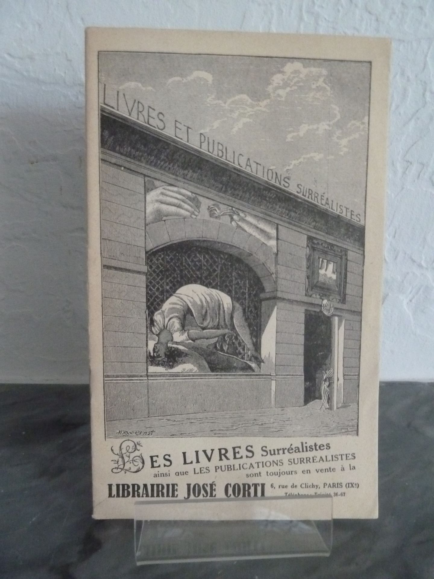 Null (Corti) CORTI, José (ERNST, MAX): 1932年José Corti书店的超现实主义书籍和出版物目录。巴黎：何塞-科尔蒂&hellip;