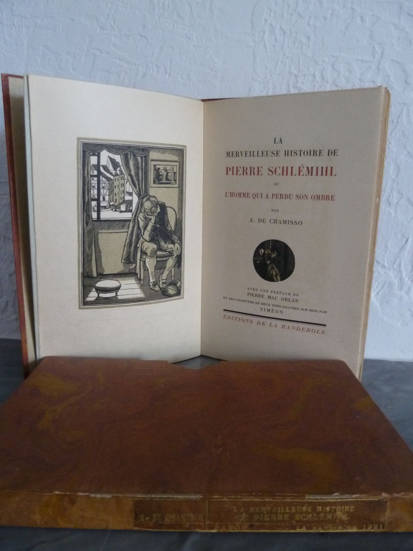 Null (Corti)CHAMISSO, A. De. (SIMEON):皮埃尔-施莱密尔或失去影子的人的精彩故事。巴黎：班德尔出版社，1921年。1卷，8°&hellip;