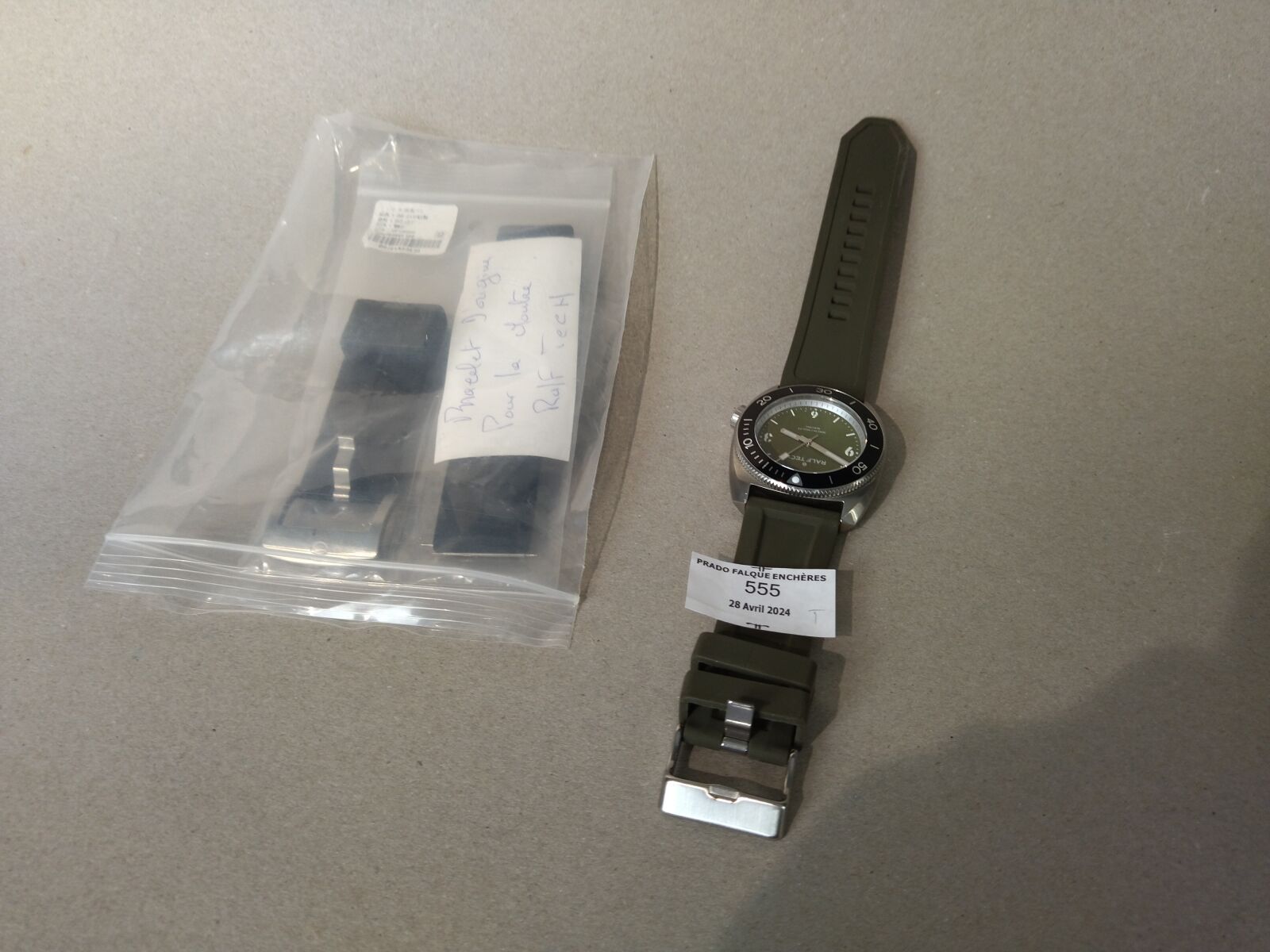 Null RALF TECH electric series: men's wristwatch, stainless steel case (diameter&hellip;