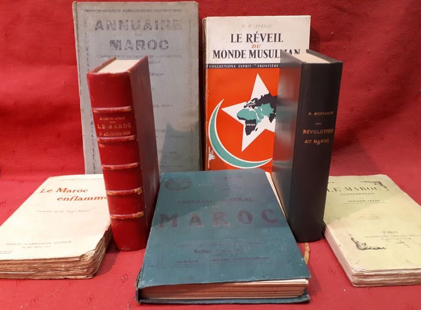 Null [MAROC] Ensemble de six livres : 

- Eugène AUBIN. Le Maroc d'aujourd'hui.
&hellip;