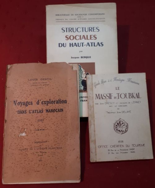 Null [ATLAS] Ensemble de trois livres brochés :

- Jacques BERQUE. Structures so&hellip;