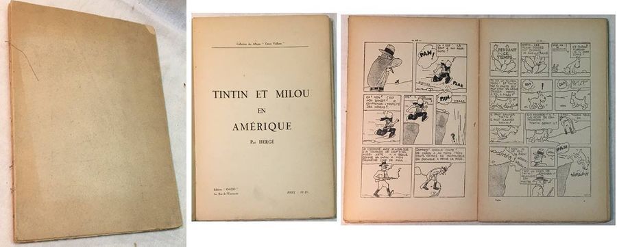 Null HERGÉ.

Tintin et Milou en Amérique.

Première édition de l'album de petit &hellip;