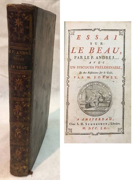 Null Yves-Marie ANDRE (1675-1764) et FORMEY.

Essai sur le Beau, avec un discour&hellip;