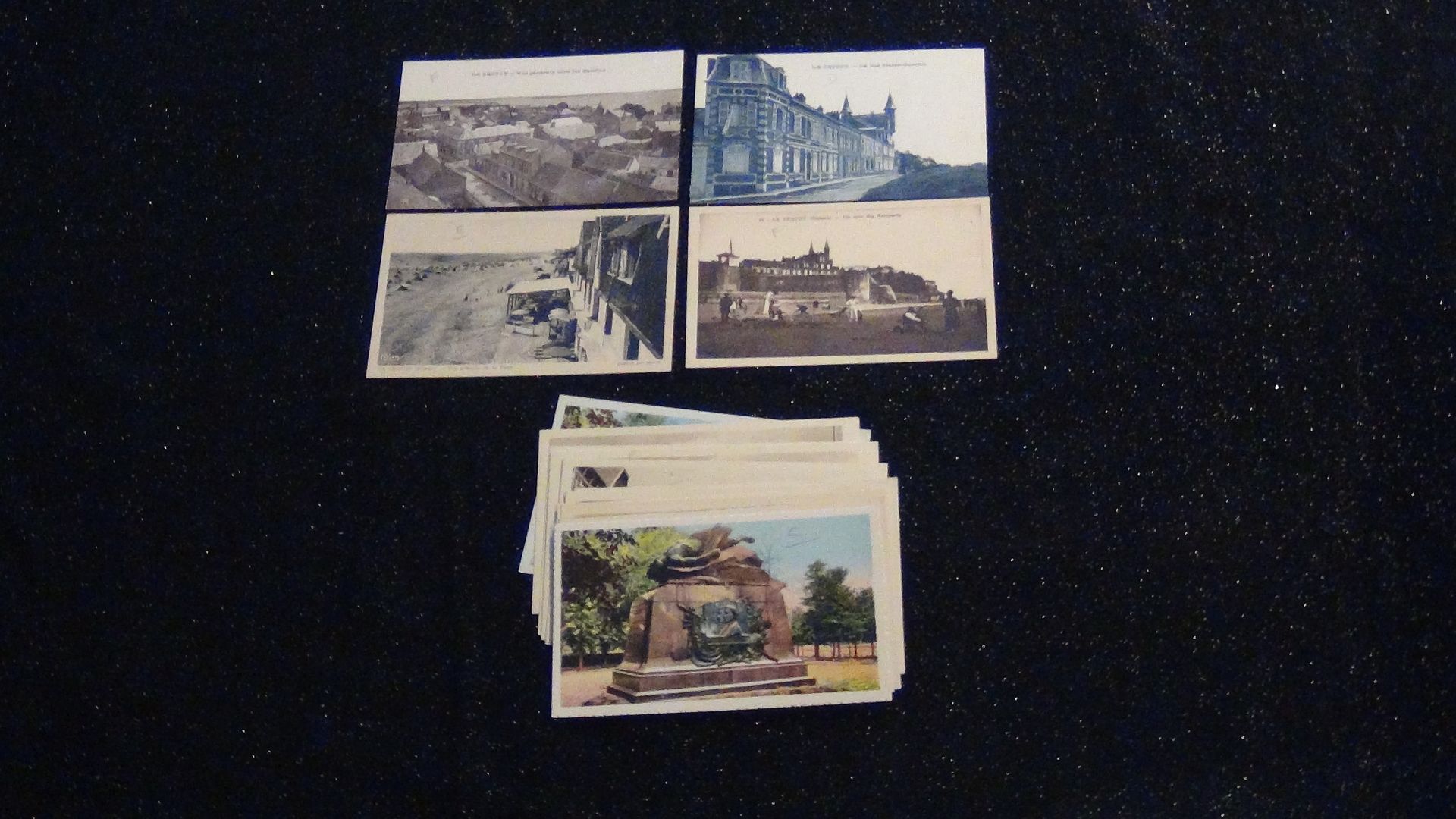 Null 17 Multiple Postcards views LE CROTOY - Dept 80