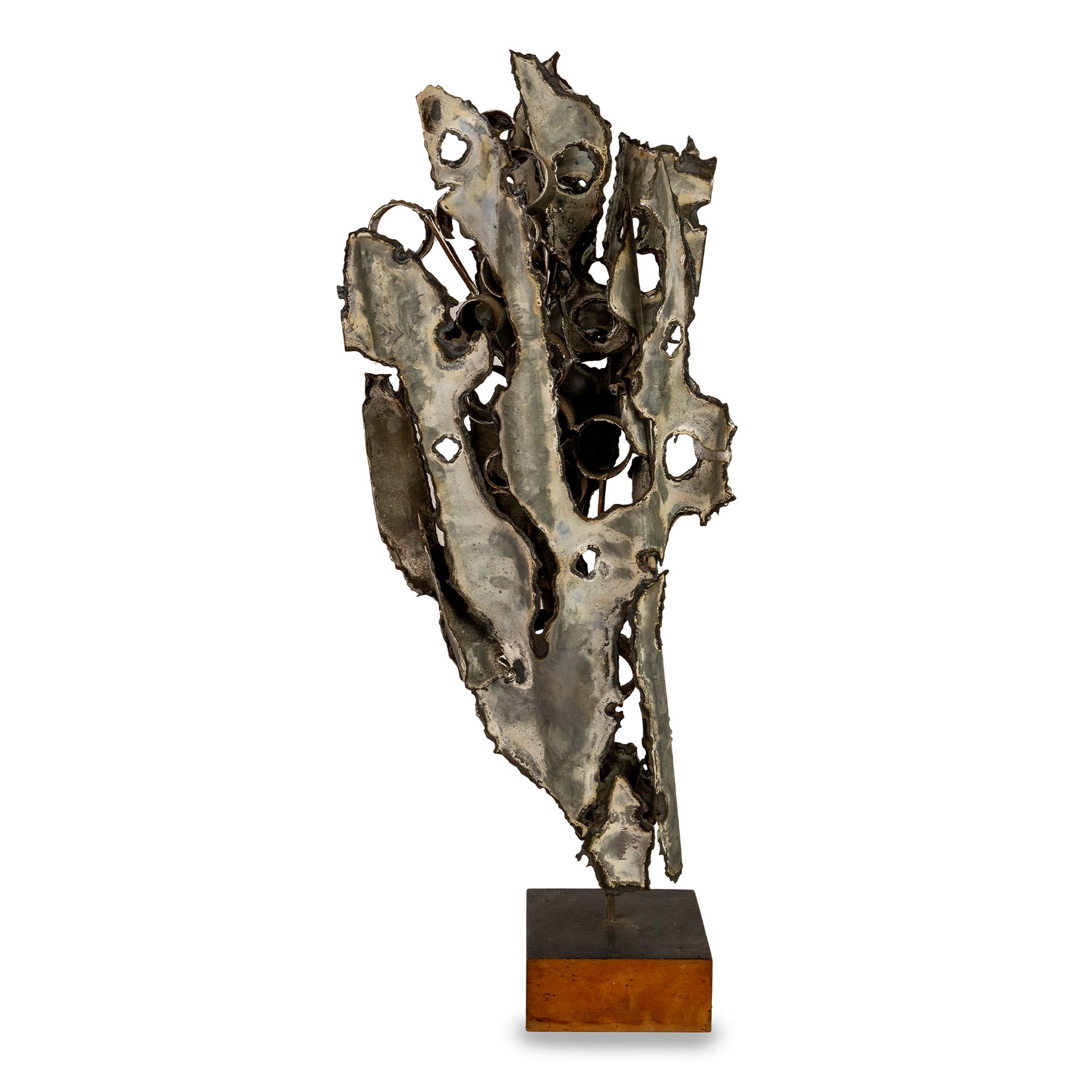 Null Fasano, 20th century sculptor 
Untitled 1969, welded metal sheet sculpture;&hellip;