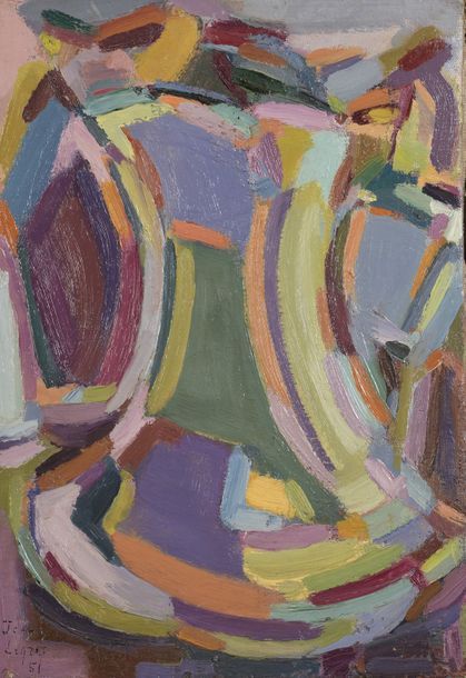 Jean LEGROS (1917-1981) 

Bouquet jazz, 1951


Huile sur toile signée et datée e&hellip;