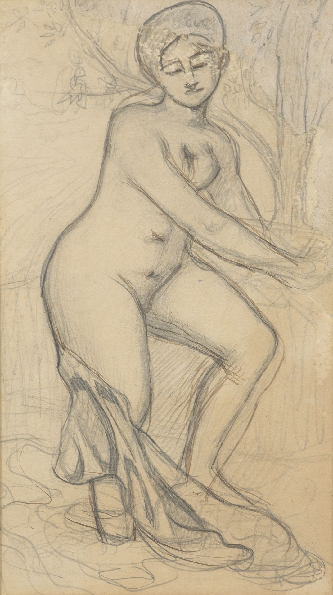 Null In the taste of Aristide MAILLOL (1861-1944)

Nude to the drapery

Pencil, &hellip;