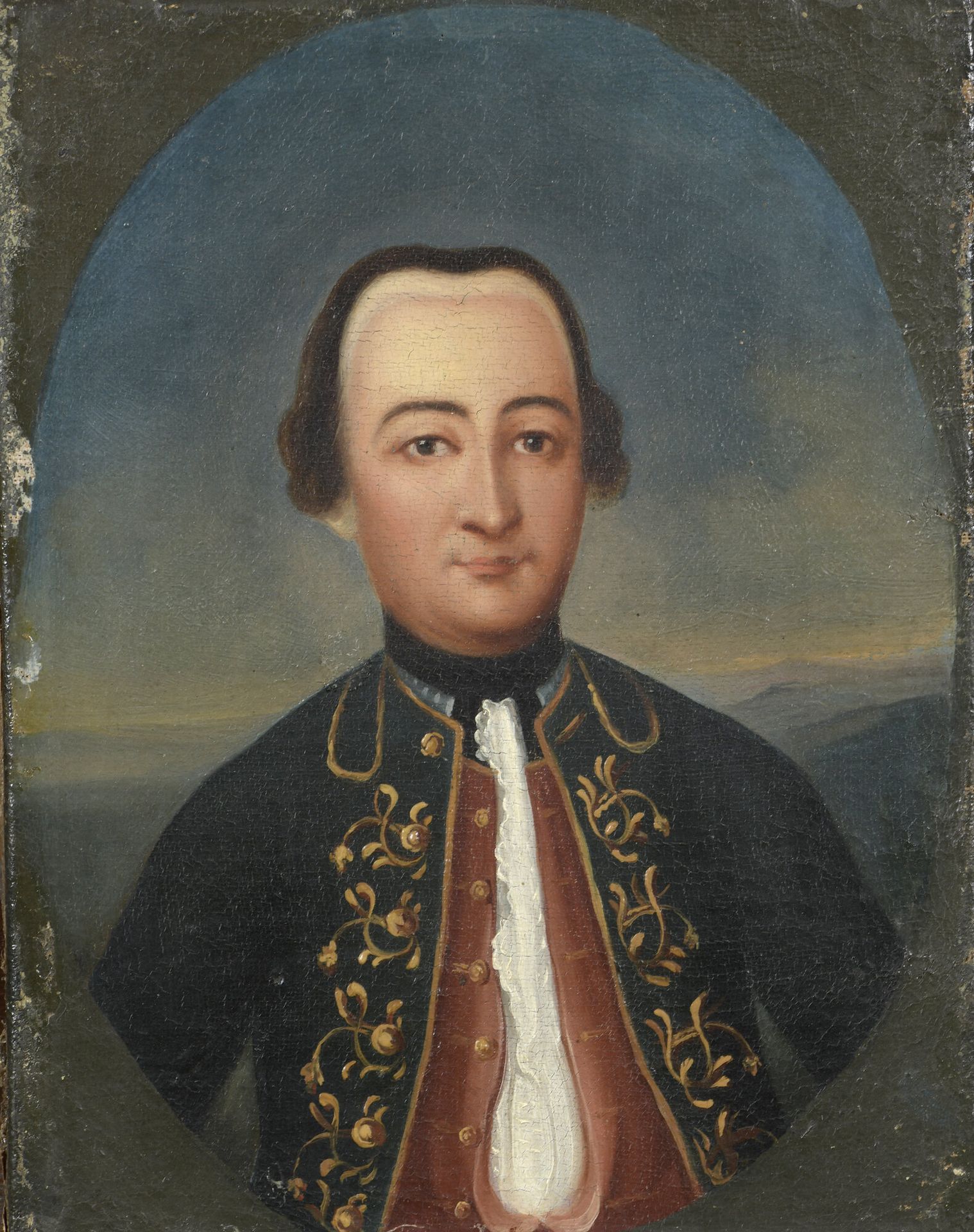 Null 十九世纪学校

18世纪绅士的肖像

布面油画。

25 x 19厘米