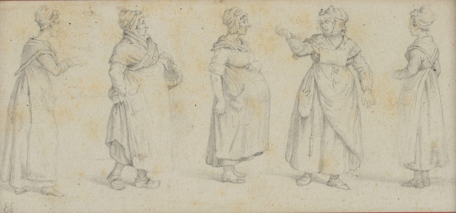 Null 19th century FRENCH school

Five women farmers' studies

Pencil on paper.

&hellip;