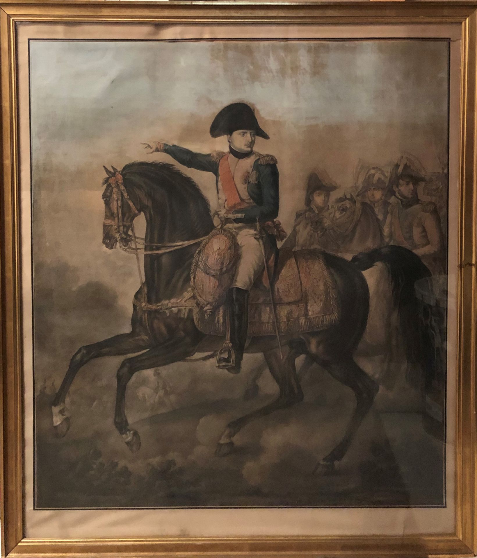 Null D'après Carle VERNET

Napoléon à cheval

Gravure.

70 x 61 cm

On y joint u&hellip;