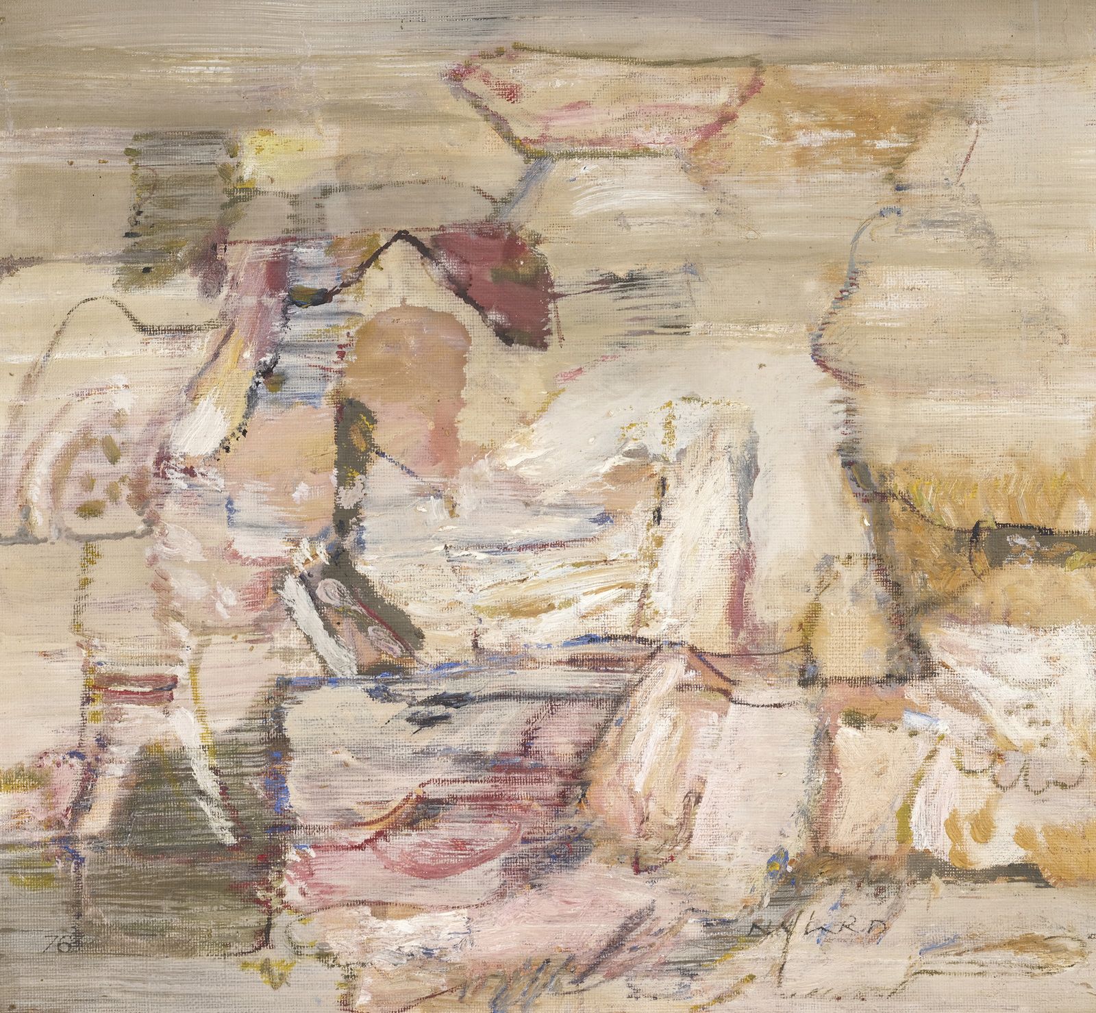 Null 路易斯-纳拉尔(1918-2016)

无题

油画，右下方有签名。

37 x 40厘米

证明：阿姆斯特丹Kunsthandel ML de Bo&hellip;