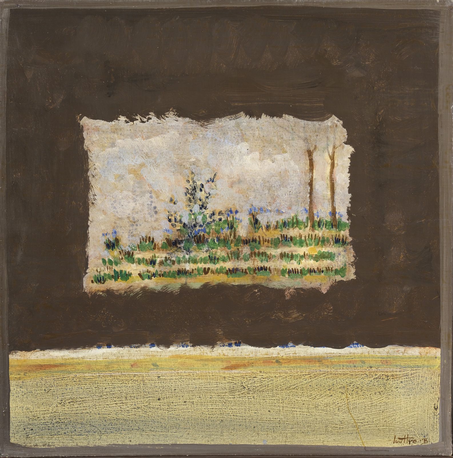 Null 沃尔夫拉姆(1926-2012)

1980年《花园》

布面油画，右下角有签名，背面有副署、题名和日期。

60 x 60厘米

证明：阿姆斯特丹K&hellip;